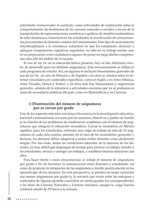 Plan De Estudios Secundaria