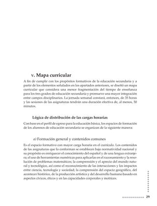 Plan De Estudios Secundaria