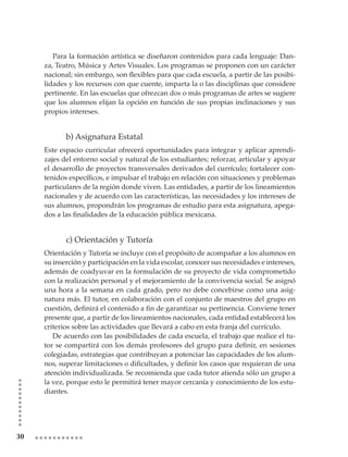 Plan De Estudios Secundaria