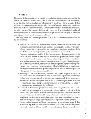 Plan De Estudios Secundaria