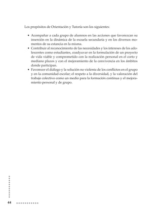 Plan De Estudios Secundaria