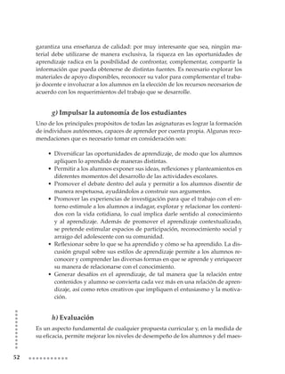 Plan De Estudios Secundaria
