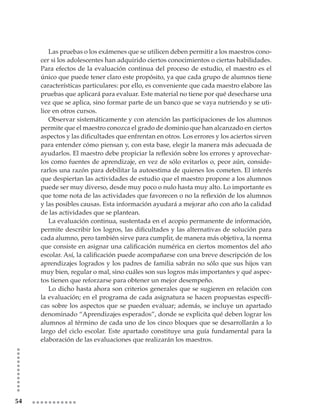 Plan De Estudios Secundaria