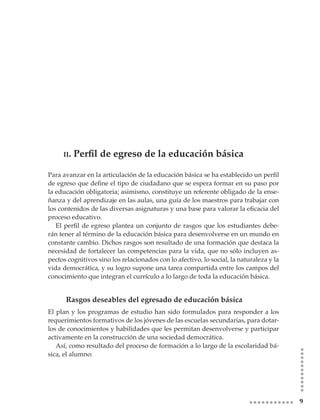 Plan De Estudios Secundaria