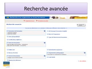 Recherche avancée
 
