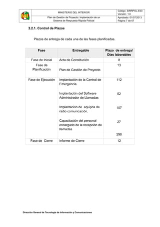 Plan de gestión de Proyecto con pmbok 5ta Edicion incluye stakeholders ...