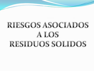 GESTION POSITIVACONSERVACION DE RECURSOSRECICLAJERECUPERACION DE AREAS