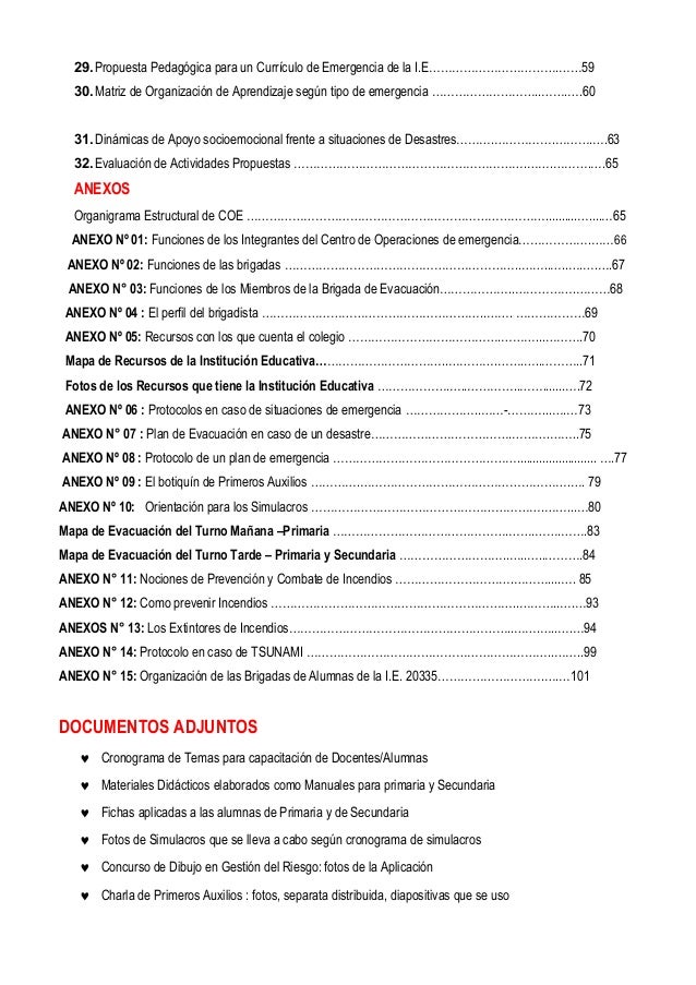 plan de gestion de