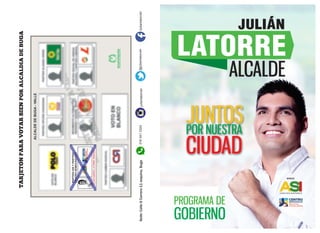 Programa de Gobierno - Julián Latorre