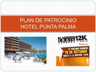 PLAN DE PATROCINIO 
HOTEL PUNTA PALMA 
 