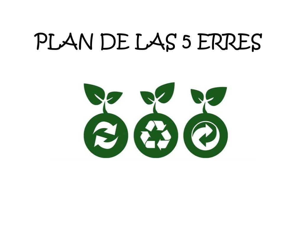 Plan de las 5 erres Plan de las 5 erres