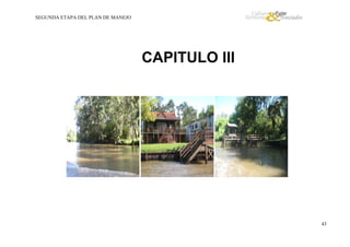 SEGUNDA ETAPA DEL PLAN DE MANEJO

CAPITULO III

43

 