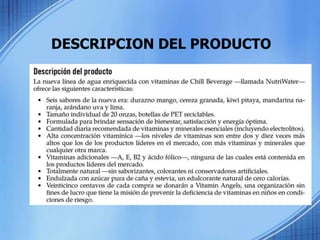 DESCRIPCION DEL PRODUCTO
 