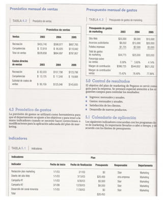 Plan de marketing pegasus sport