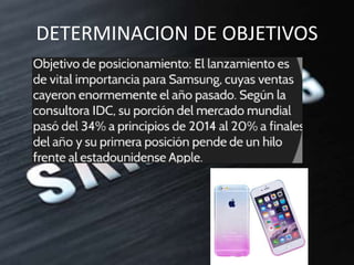 DETERMINACION DE OBJETIVOS
 