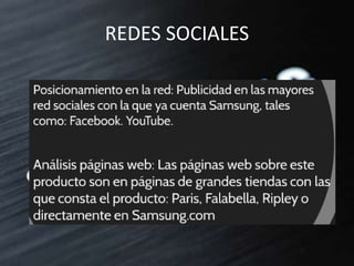 REDES SOCIALES
 