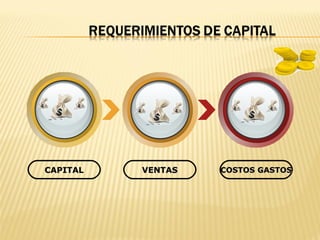 CAPITAL   VENTAS   COSTOS GASTOS
 