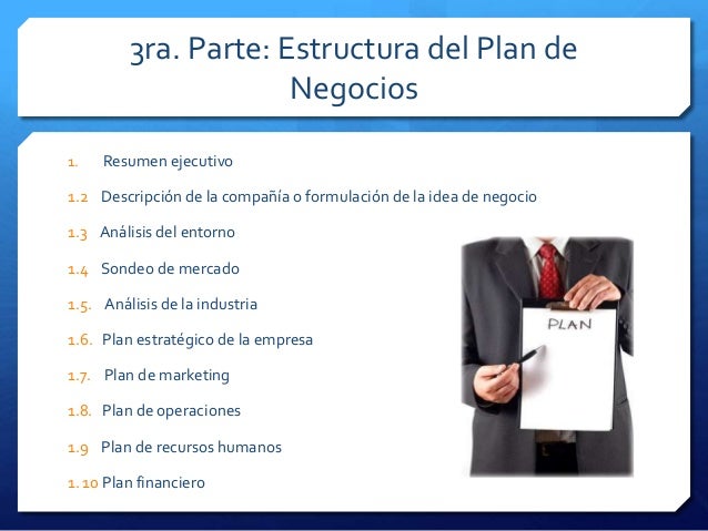 presentacion de negocios