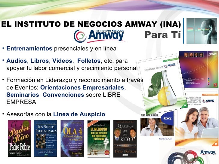 plan de negocios amway