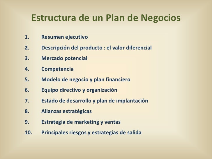plan de negocios 1