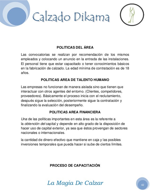 Plan de negocios de calzado dikama universidad cooperativa