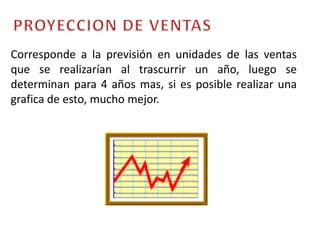 Mercado ObjetivoSEGMENTACIÓN:Identificación y clasificación de un conjunto de clientes con necesidades y expectativas comunes.Mercados deconsumo: 			Demográficos(edad, sexo, estado civil)	Psicograficos (personalidad, cultura)Geográficos (clima, población urbana y rural) Mercados IndustrialesTipo y tamaño					   Posición en el mercado				Ubicación geográfica 