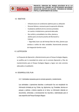 PLAN DE OPERACION Y MANTENIMIENTO.docxjjjjjjjjjjjjjjjjjjjj | PDF