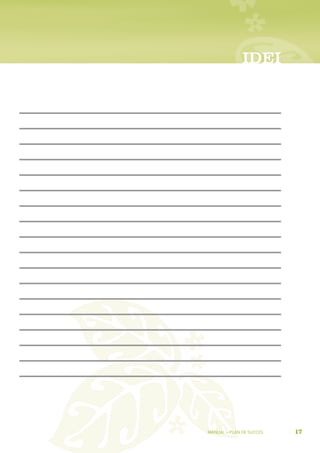 IDeI




Manual – Plan de SucceS   17
 