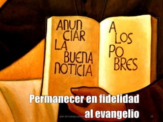 1Primacía de la personaCuidar la vida espiritual de las hermanasplan de trabajo octubre 2011-julio 201220