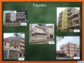Ex:01
Ex:02
Ex:03
Ex:05
Ex:04
Façades
 