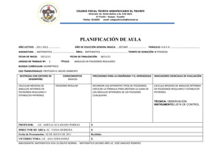 COLEGIO FISCAL TECNICO AGROPECUARIO EL TRIUNFO
                                                           Dirección: Av. S...
