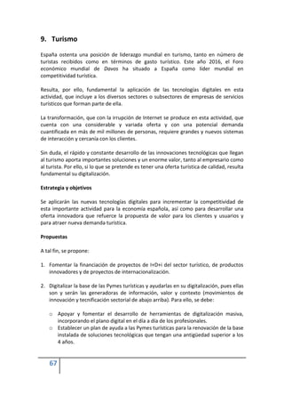 Plan digital 2020 España Informe CEOE