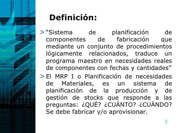 PlaneacióN De Requerimientos De Materiales(Euforico)