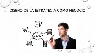 DISEÑO DE LA ESTRATEGIA COMO NEGOCIO
 
