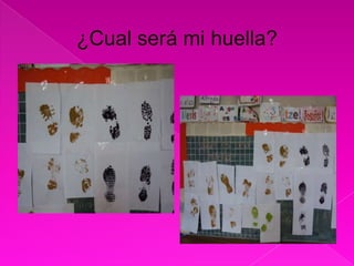 Pedirles que intercambien sus huellas y vean si se parecen a la de ellos mismos.Actividad de cierre.Realizar una asamblea para que comenten lo que es una huella y si todas las huellas son iguales, para concluir que una huella digital es única y que pueden haber huellas como los de los zapatos que se parecen.Evaluación: Escala de apreciación Nombre del alumno: Josafat JaramilloCampo Formativo: Exploración y conocimiento del mundo.Aspecto: El mundo natural.Competencia: Elabora inferencias y predicciones a partir de lo que sabe y supone del medio natural, y de lo que hace para conocerlo.