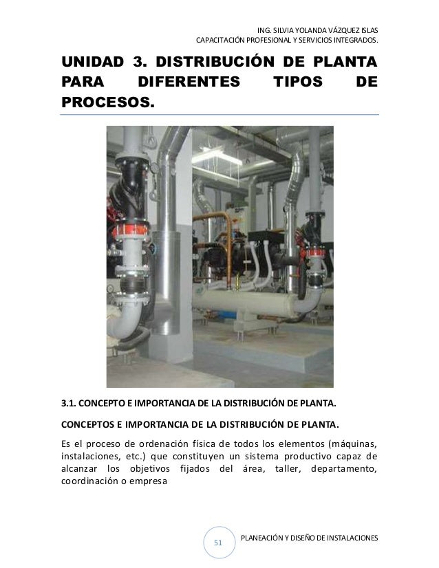 Planeación y diseño de instalaciones 2016