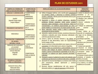 PLAN DE ESTUDIOS 2011
 