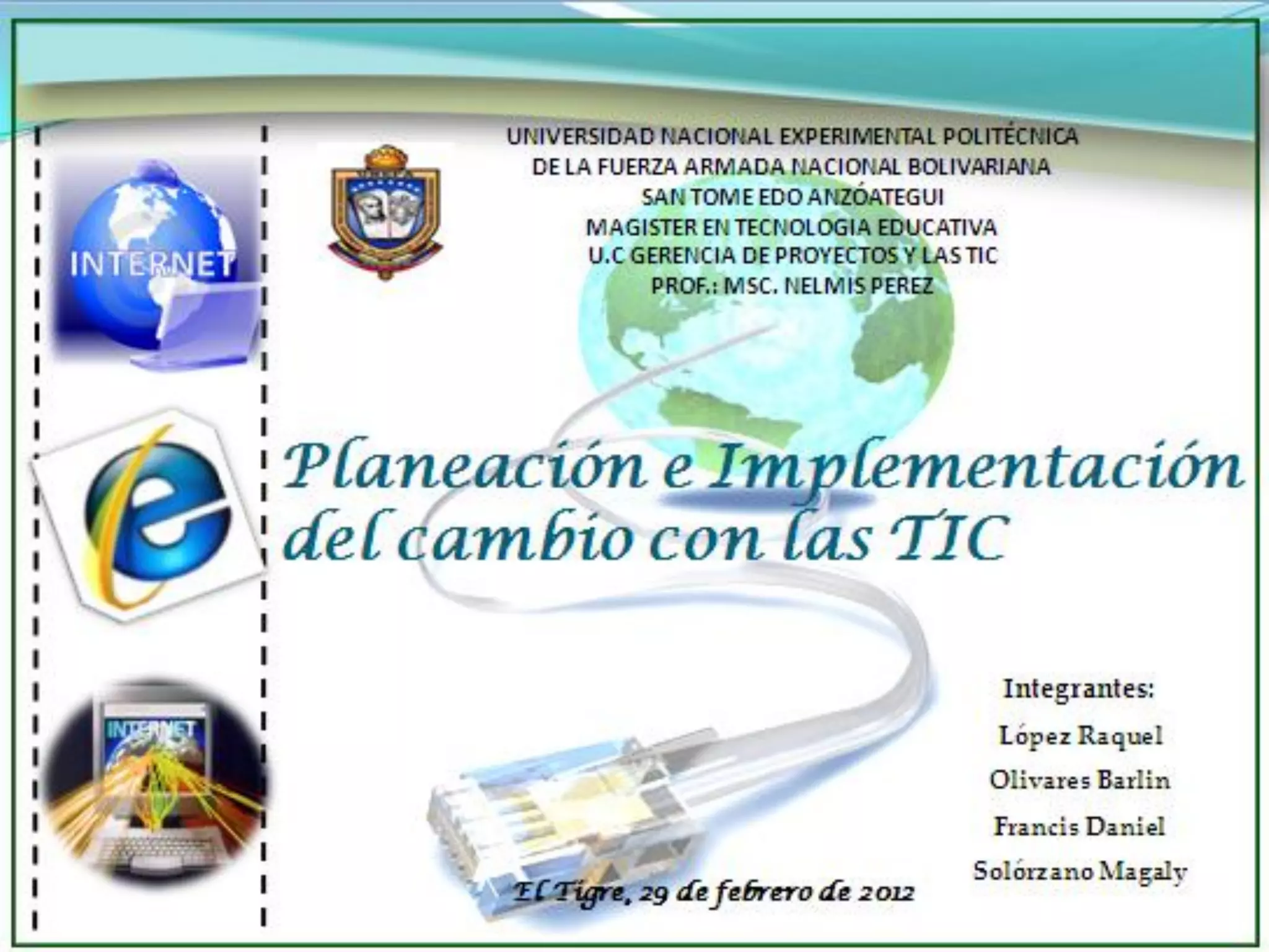 Planeacion e implementacion tema 1