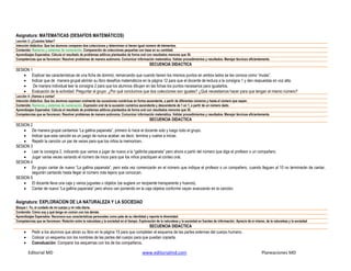 Planeaciones de primer grado de primaria | PDF