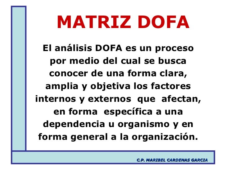 Resultado de imagen para matriz dofa IMAGENES ANIMADAS