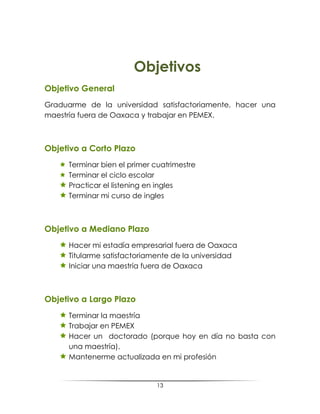 Planeacion personal y profesioal