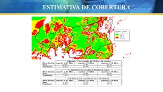 ESTIMATIVA DE COBERTURA
 