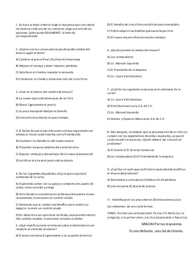 Ejemplo De Texto Apelativo Carta Formal Modelo de Informe