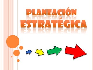 PLANEACIÓN<br />  ESTRATÉGICA<br />