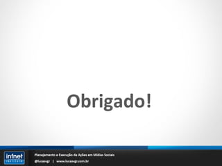 Obrigado! 