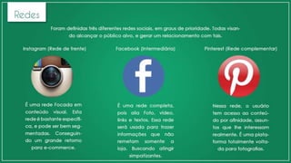 Planejamento em Mídia Social - Camiseteria