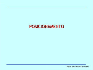 POSICIONAMENTO 