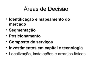 Ciclo de Vida do Produto
Vendas e Lucros                                       Vendas




                                                Lucros
                                                             TEMPO

   0

       Desenvolv.   Introdução   Crescimento   Maturidade   Declínio
       do Produto


  Despesas
Investimentos
 