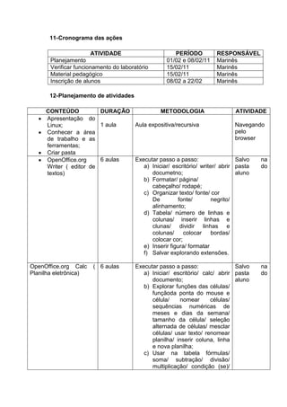 Planejamento web site