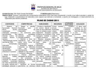 Planejamento 3º ano